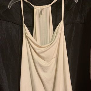 Cream color tank top